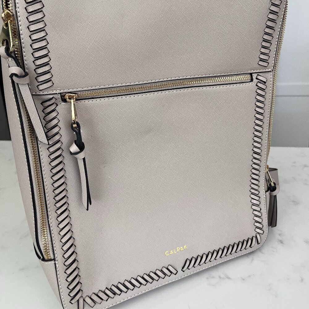 Calpak Kaya 15" Laptop Backpack Travel in color Stone